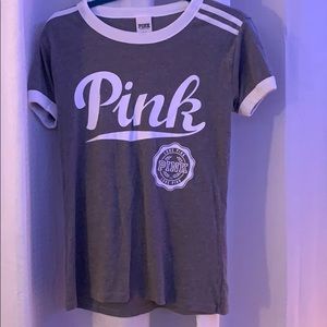 PINK cotton tee